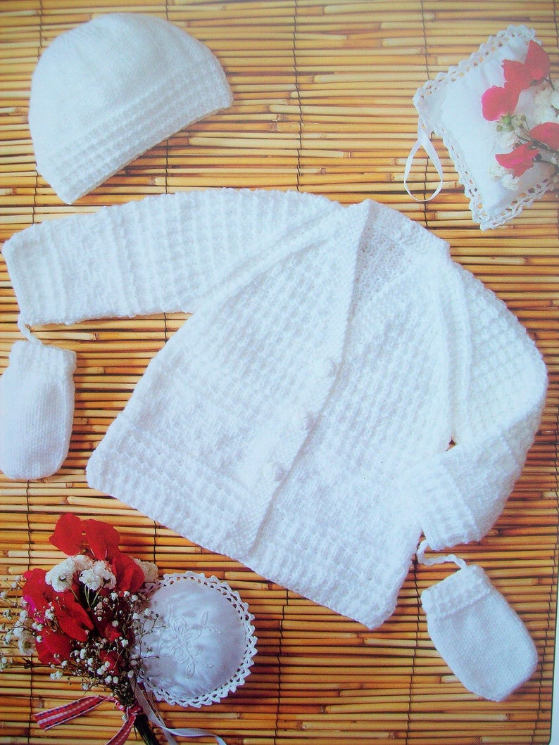 Pdf Baby Boys Girls Textured Cardigan Mittens Beanie Hat Knitting Pattern Dk 14 20in Premature 12 Mths Downloadable Kits How To Craft Supplies Tools Saherflow Com