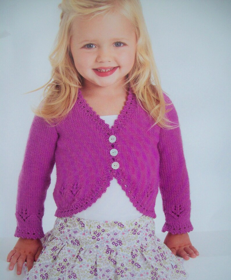 child's shrug knitting pattern free