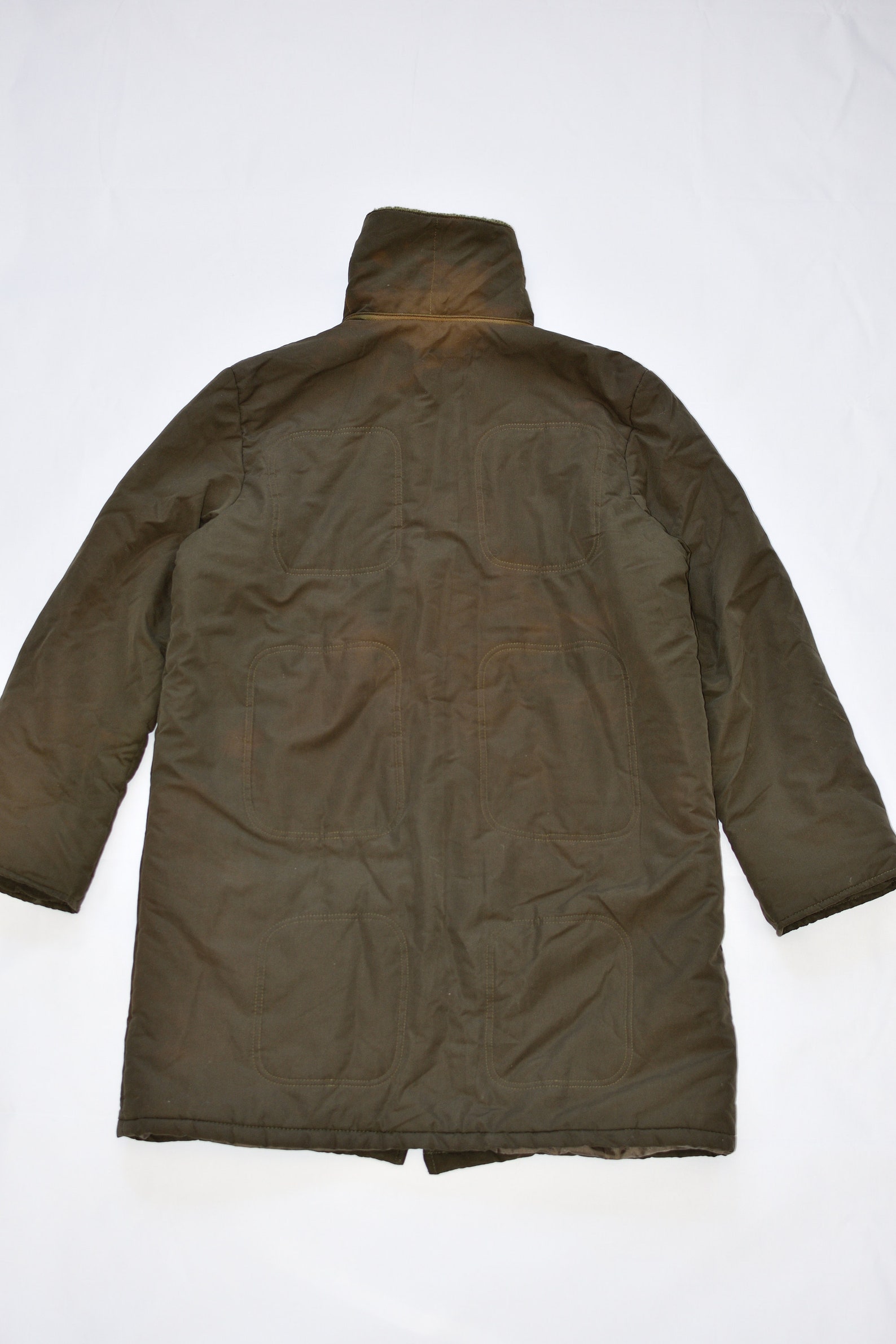 Vintage Coat Military blazer mens Winter jacket khaki Etsy