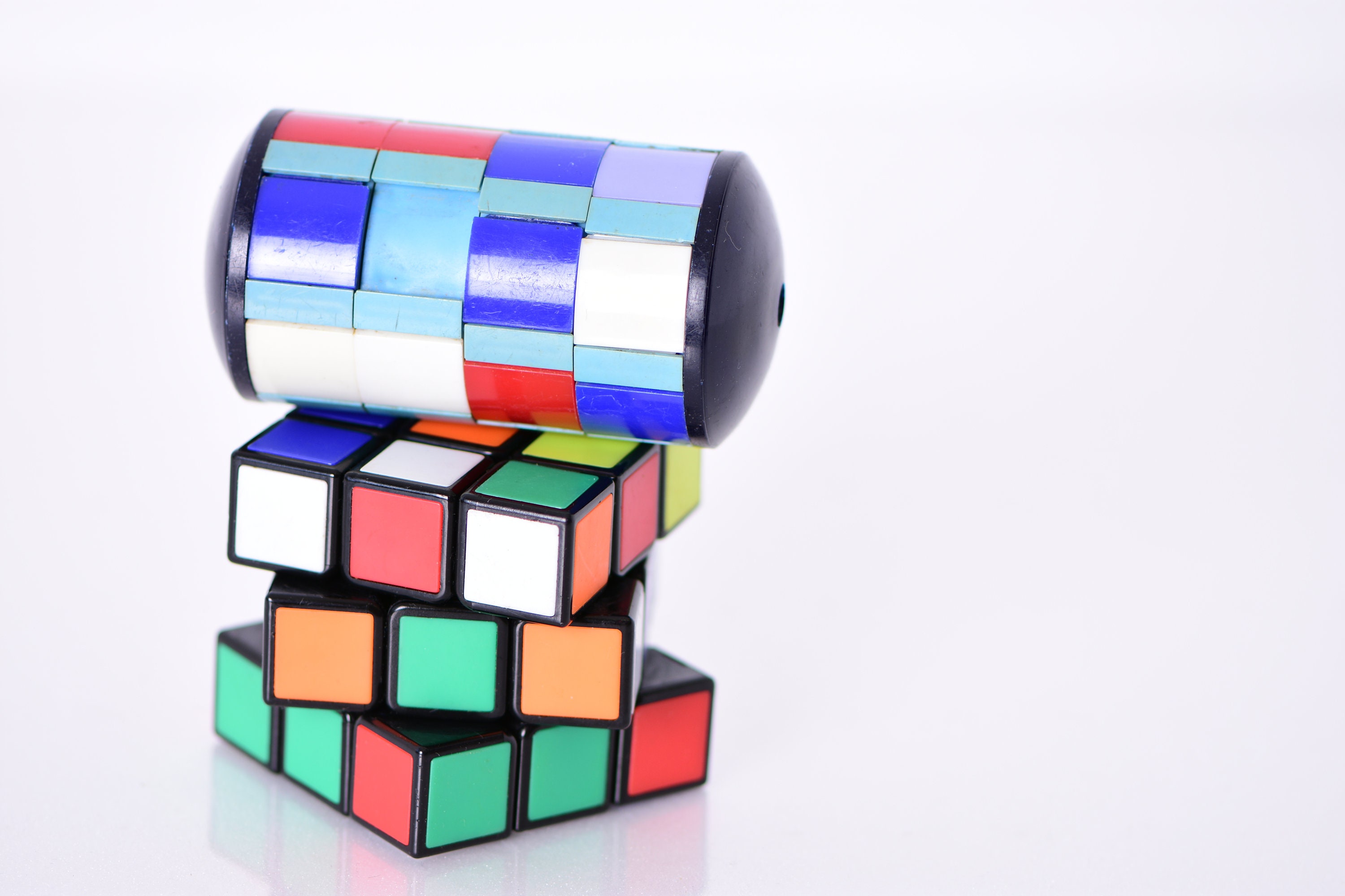 Vintage Rubik's Cube Brainteaser Game Retro Speelgoed Etsy