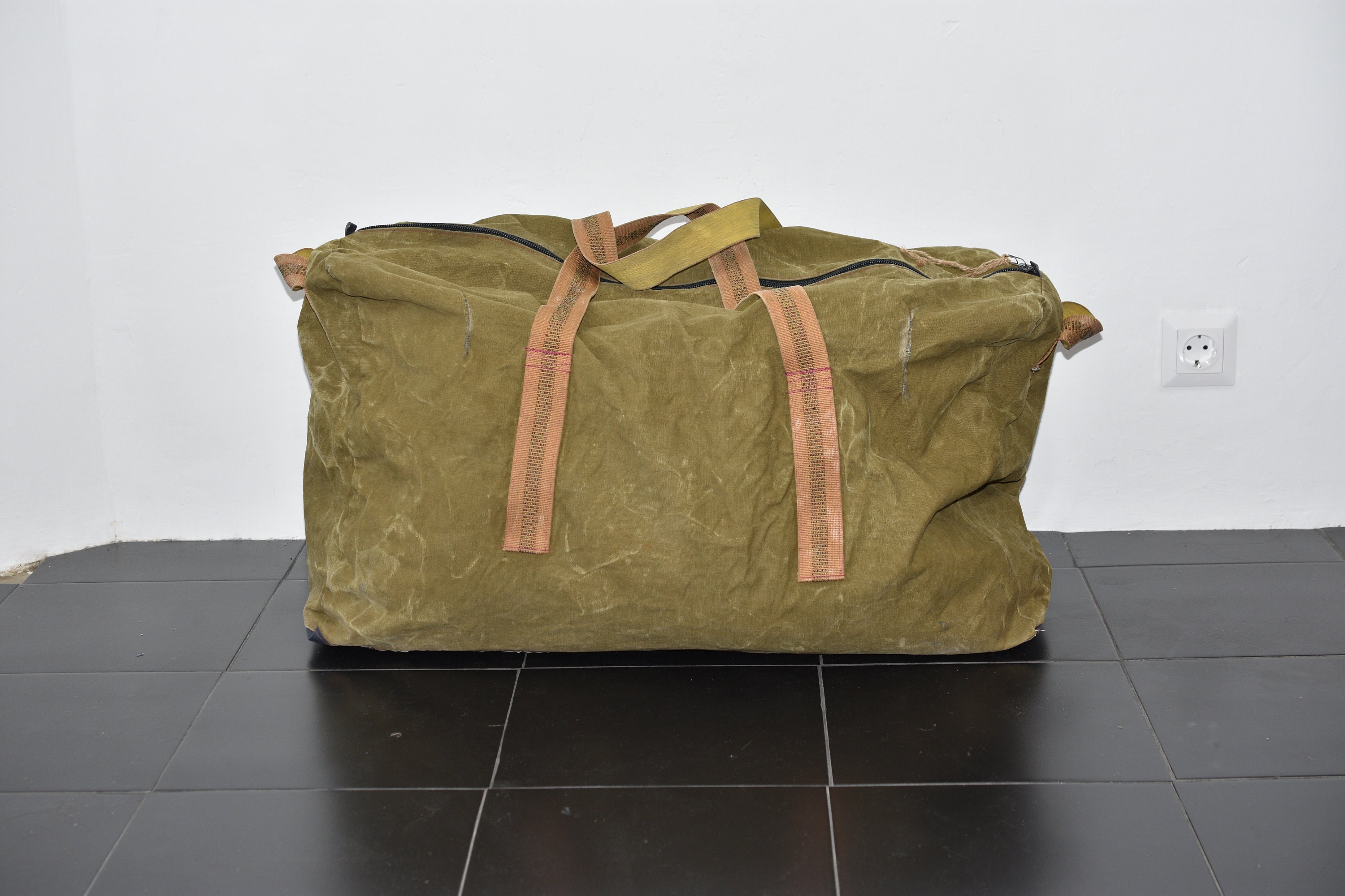 Army kit bag pilot kit bag camo military bag paratrooper Etsy