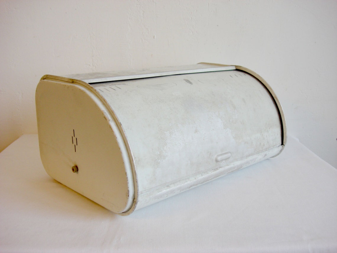 Vintage Bread Box Mid Century Furniture Curiosity / Etsy
