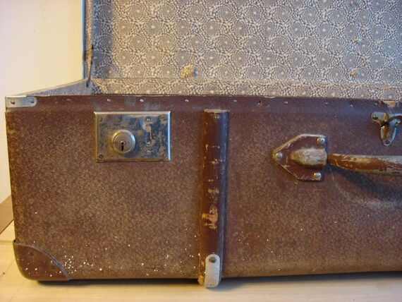 Antique Wardrobe Trunk Vintage Retro Travel Trunk Storage Box Etsy