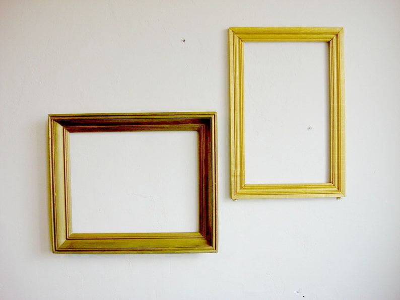 Gold Frame Old Wooden Picture Frames Large Art Shabby Chic Decorative Wall Home Decor