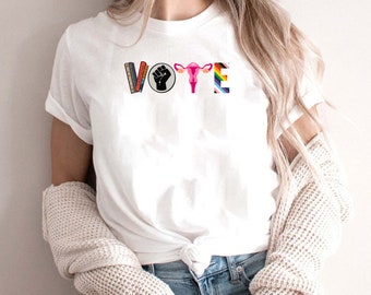 Vote Shirt PNG, Banned Books Shirt PNG, Digital Download