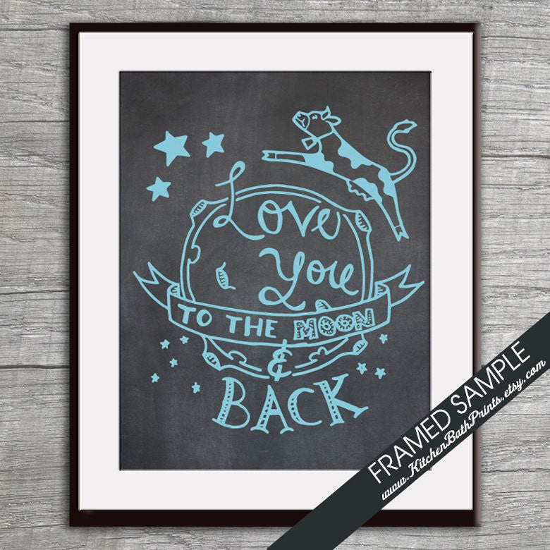 Love you to the Moon and Back Craft Stencil