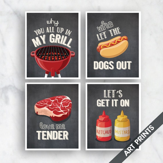 My Grill Dogs Out Tender Get It on funny Kitchen Song - Etsy My Grill Dogs Out Tender Get It on funny Kitchen Song - Etsy