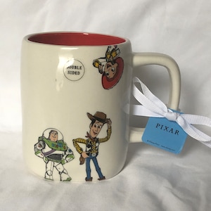 Rae Dunn New Disney Toy Story Mug Howdy Partner Woody Buzz Lightyear Jesse No Damage Never Used