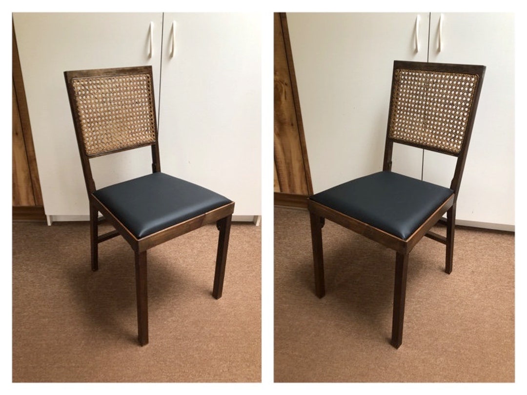 One Legomatic Folding Chair December 1971 Cane Back Etsy