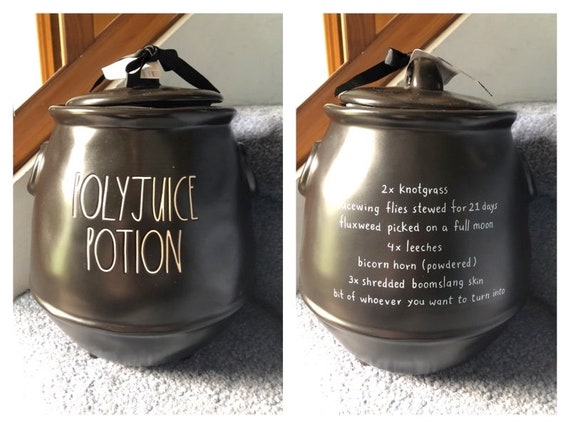 Rae Dunn Harry Potter POLYJUICE POTION Cauldron Canister Cookie