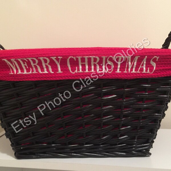 Wicker Christmas Etsy