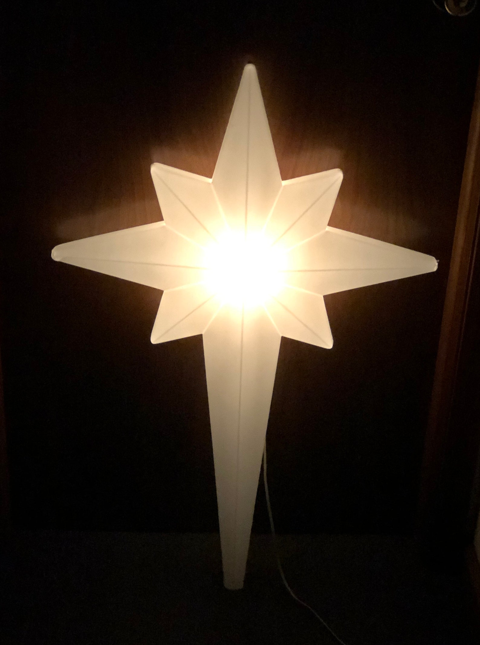 Nativity Star of Bethlehem Large 39 Vintage Blow Mold w/ Etsy