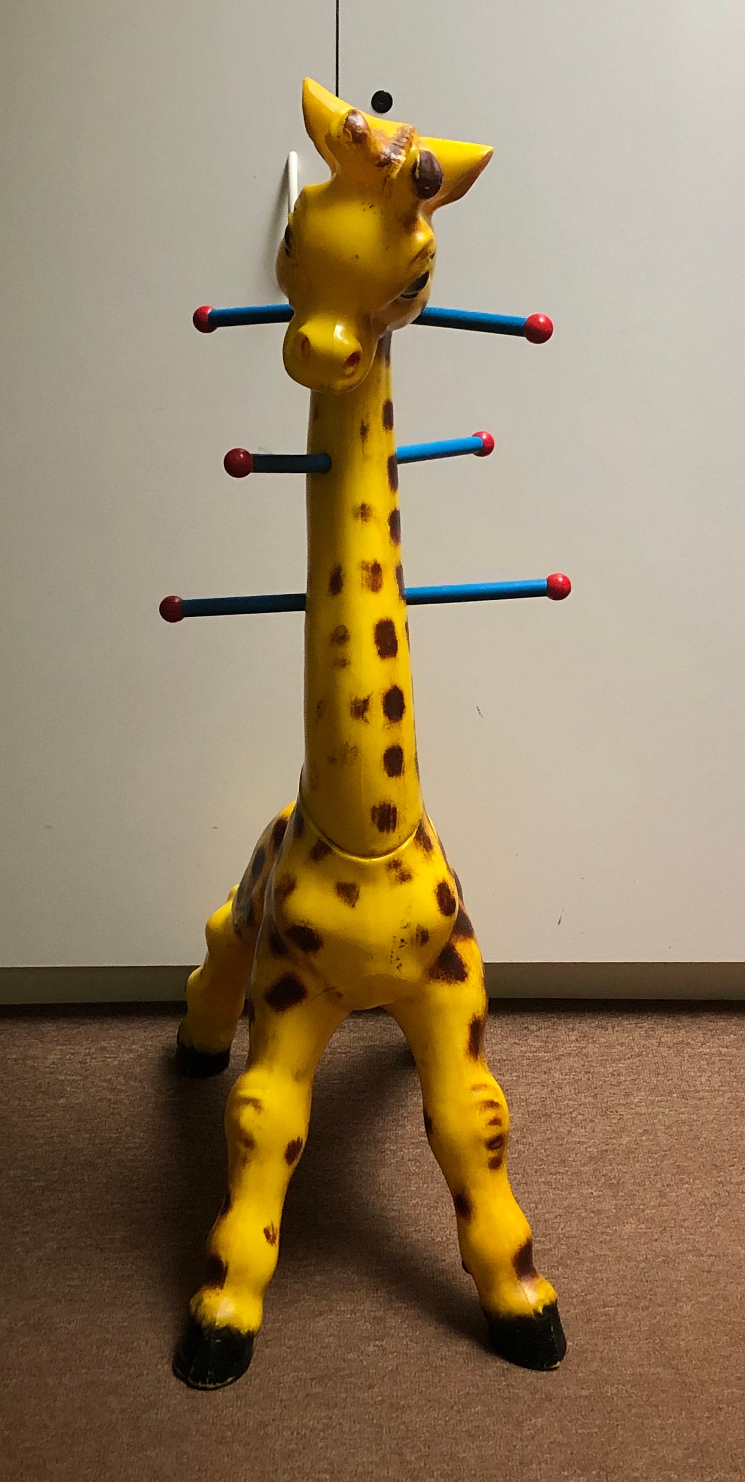 Vintage Giraffe Children's Child's Coat Rack Etsy UK