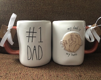 レイ・ダン ディズニー ライオンキング マグカップ：#1 お父さん シンバ＆ムファサ