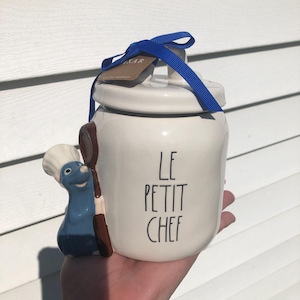 Rae Dunn New Disney Ratatouille Small Canister w/ Remy the Mouse No Damage Never Used