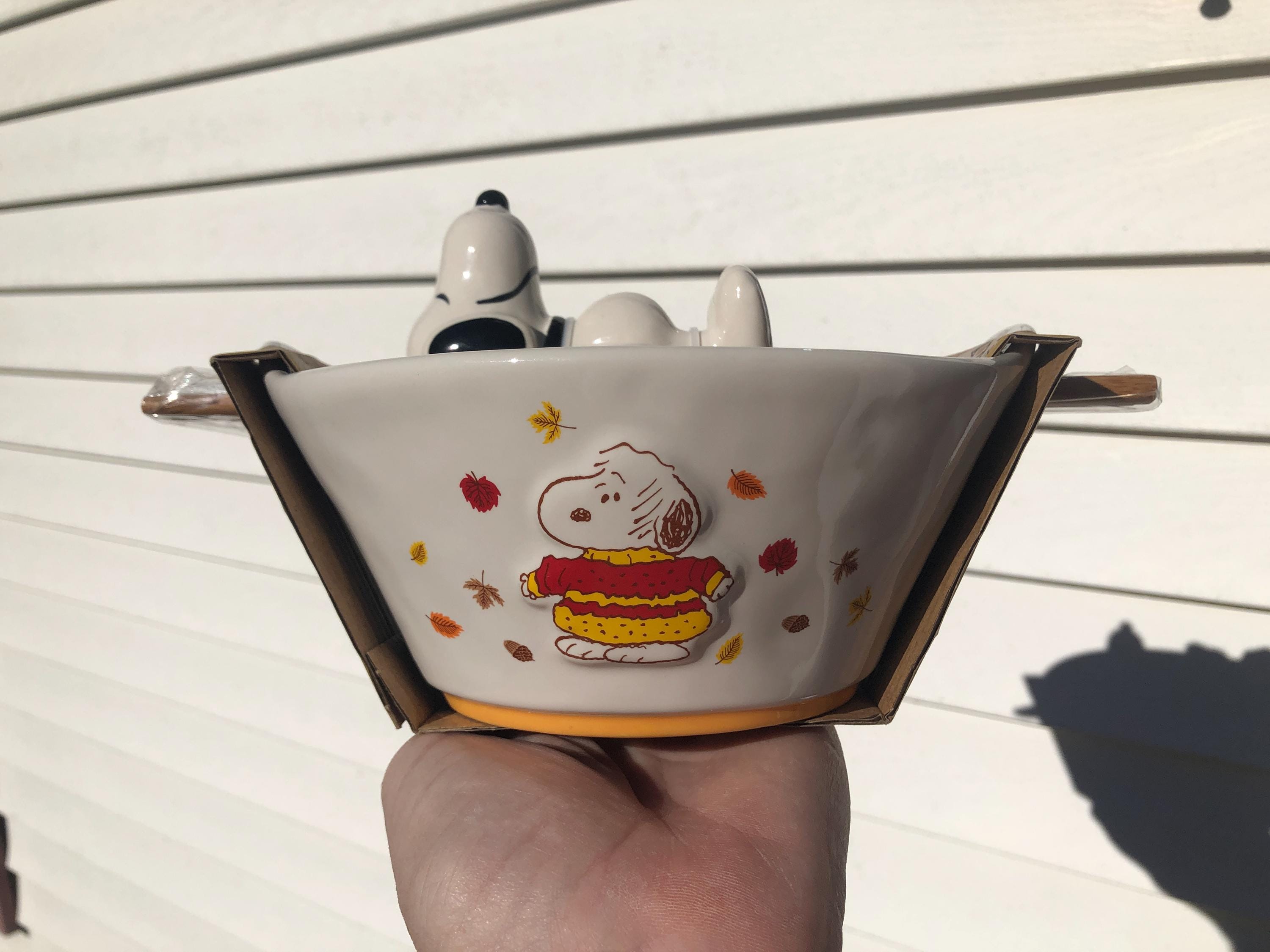 Snoopy Rice Bowl - Etsy
