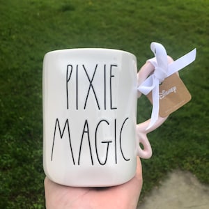 Rae Dunn Ny Disney Peter Pan Tingeling Tingeling Pixie Magisk Mugg Rosa Insida