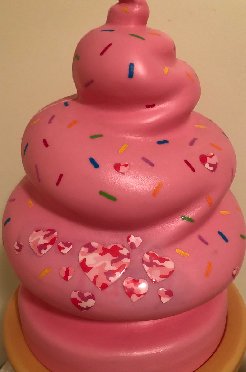 Pink Strawberry Ice Cream Cone Blow Mold Lamp Light 29 Etsy