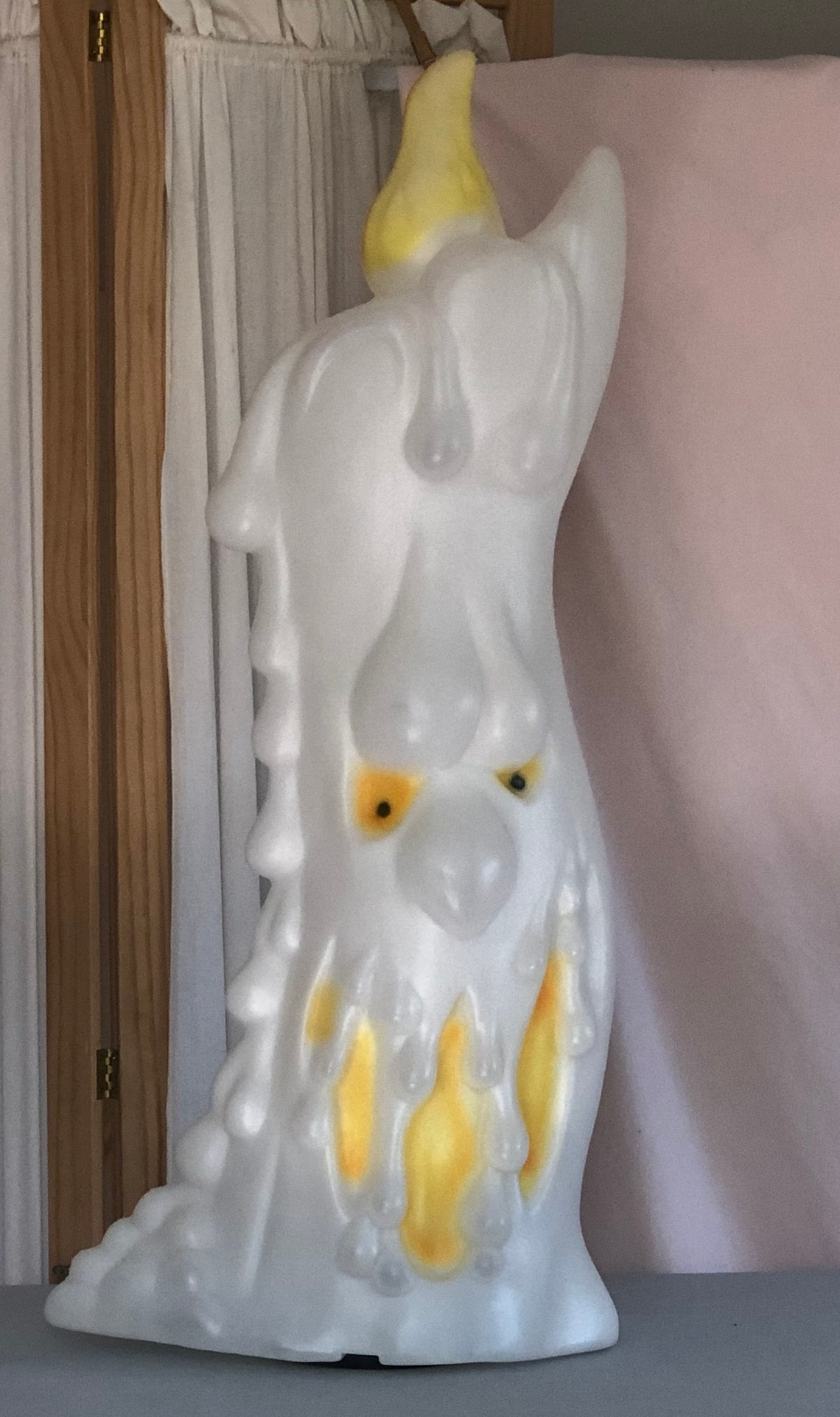 Vintage Double Sided Halloween Blow Mold Melting Candle w/ Etsy