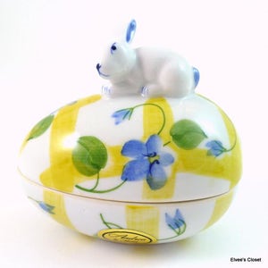 andrea sadek, Accents, Vintage Andrea Sadek Porcelain Bunny