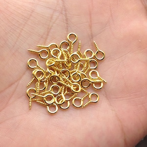 Buy 9mm Screw Eye Pins In Silver Finish Online. COD. Low Prices. Free  Shipping. Premium Quality.