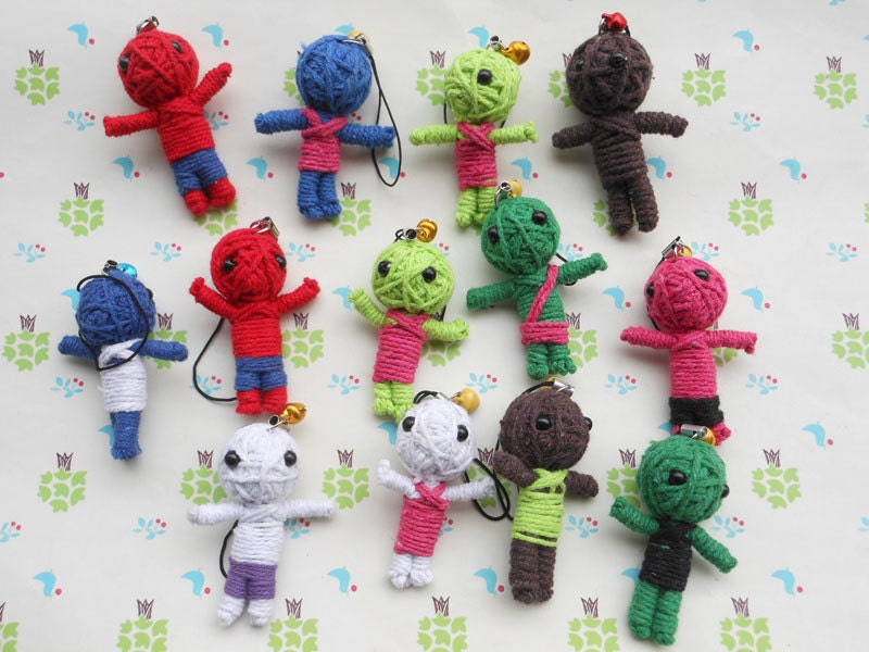 Voodoo string dolls - Etsy 日本