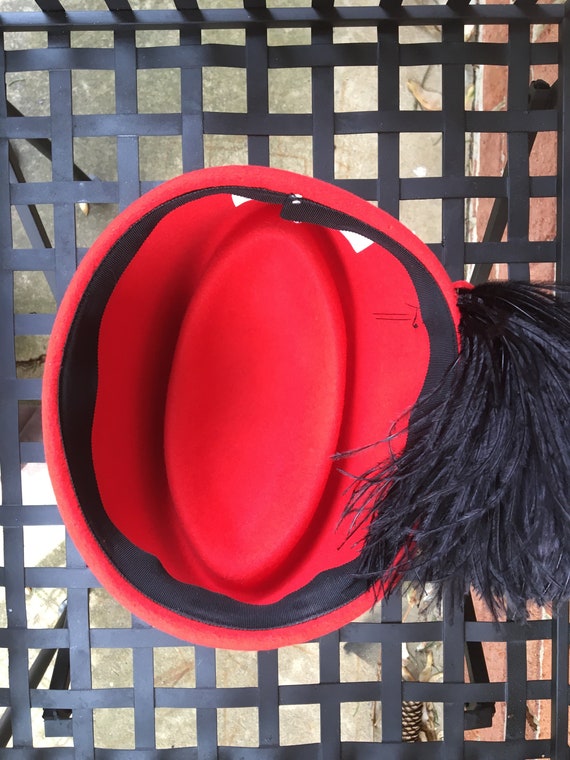 Fleur de Lis vintage designer hat - image 5
