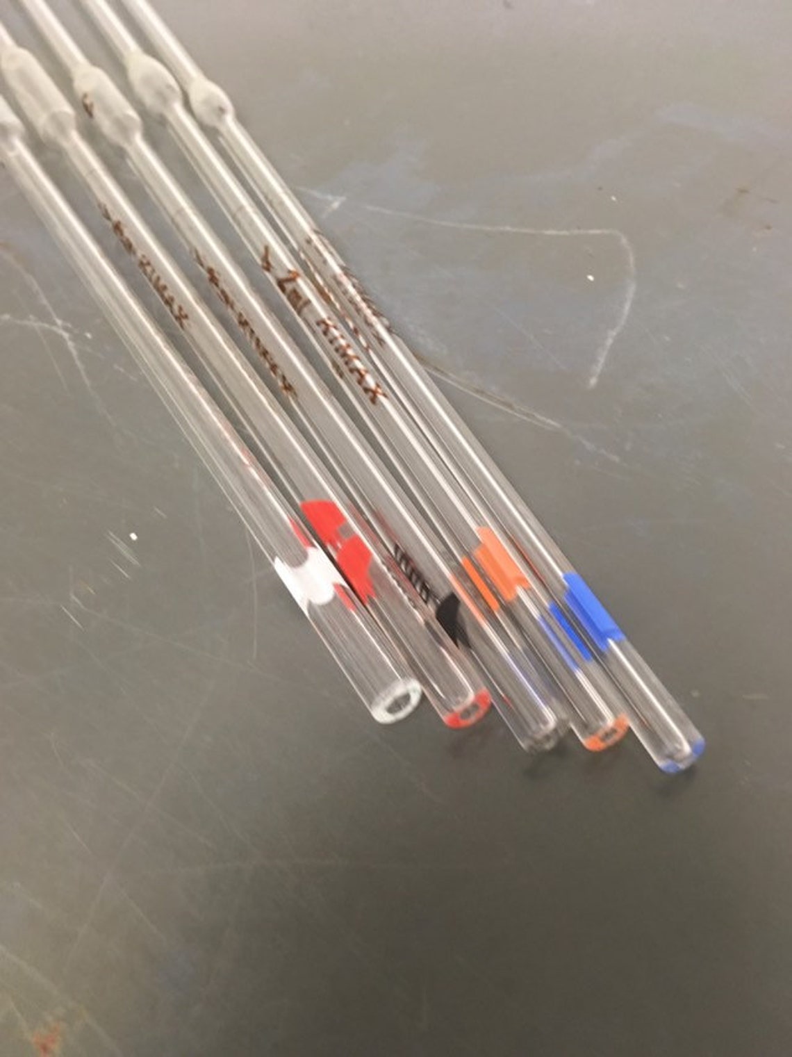 Glass Pipettes 15 Ml Vintage Chemistry Lab Glassware Etsy