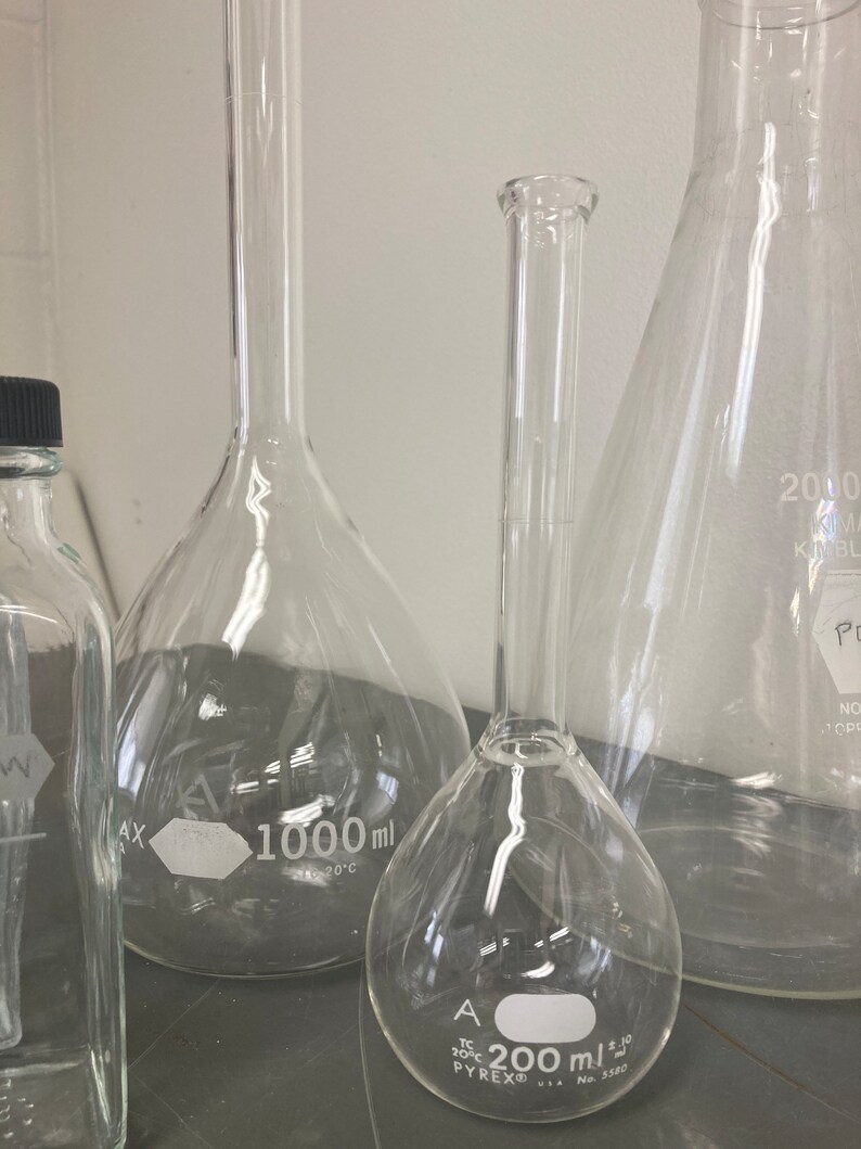 Vintage Laboratory Glassware Etsy