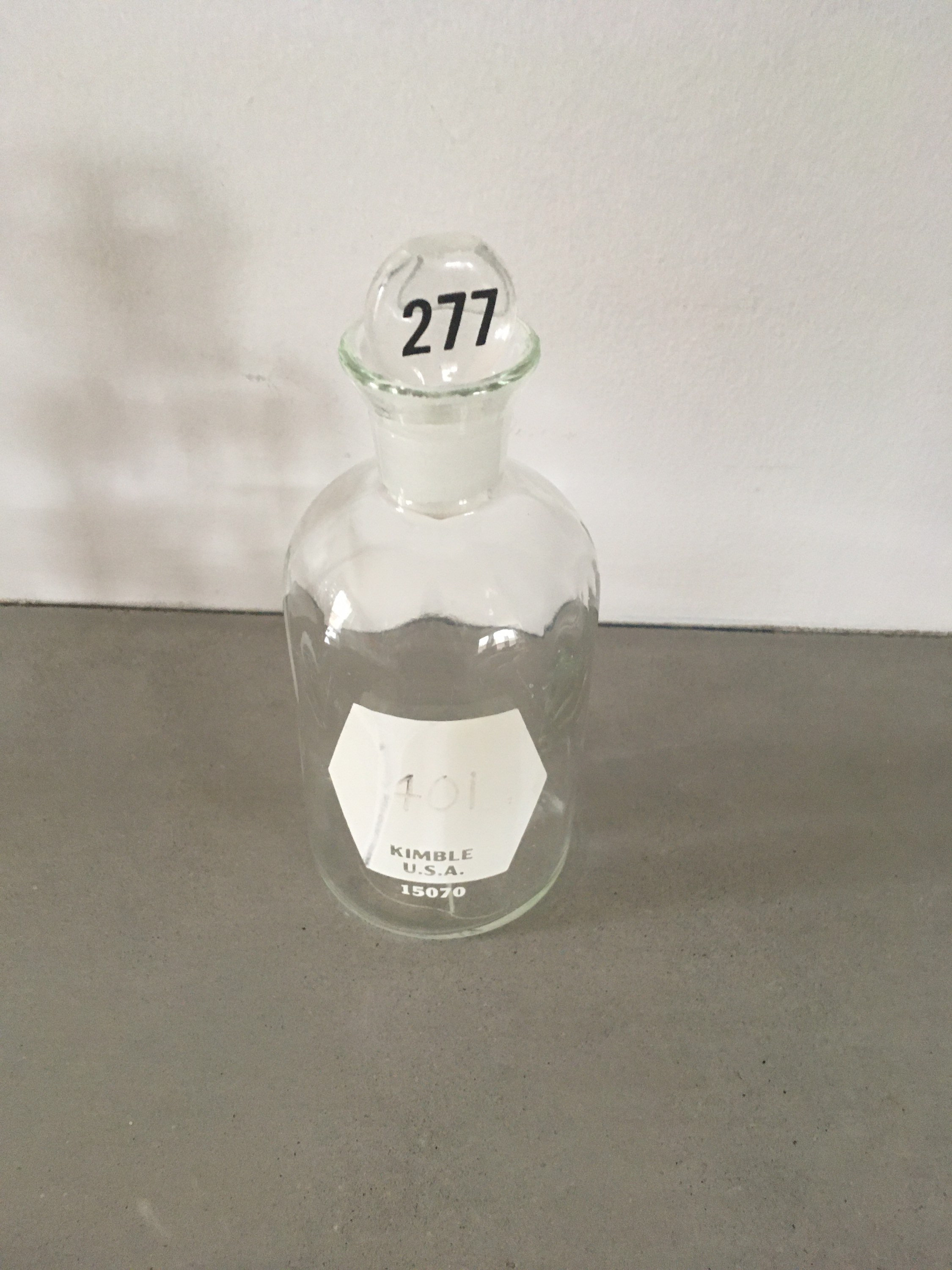 Laboratory Glass Bottles Ground Glass Stoppers Chemistry Lab Etsy