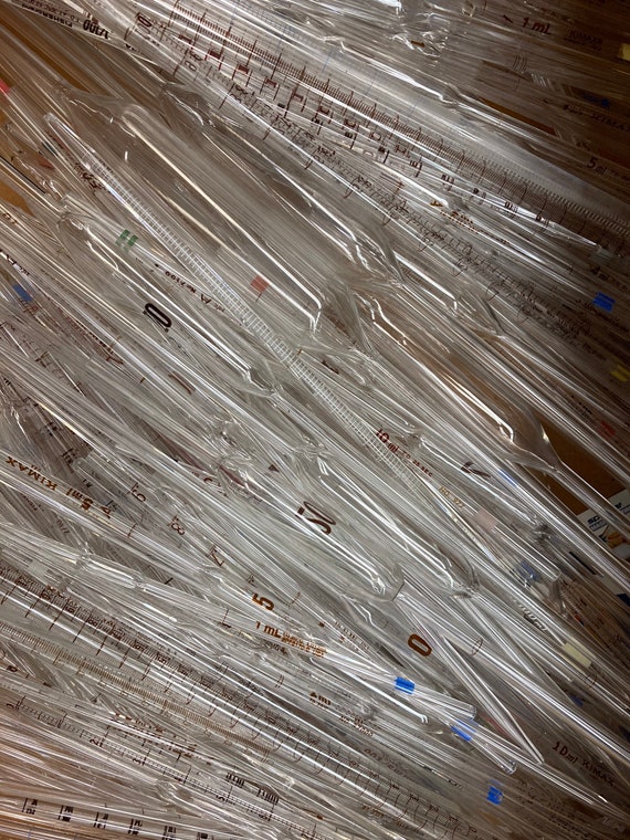 Vintage Glass Pipettes Random Lot of 10 Etsy