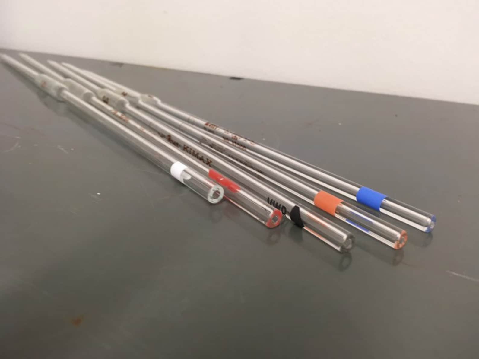 Glass Pipettes 15 Ml Vintage Chemistry Lab Glassware Etsy