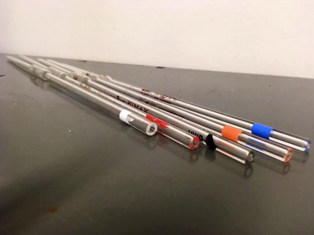 Glass Pipettes 15 Ml Vintage Chemistry Lab Glassware Etsy