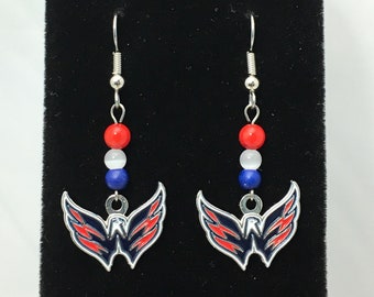 Capitals Earrings - Etsy