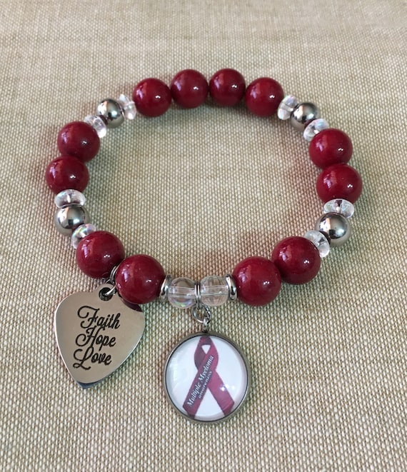 Multiple Myeloma Awareness Silicone Bracelet Wristbands – Fundraising For A  Cause