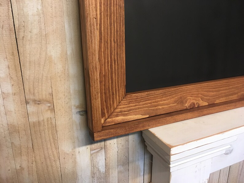 Kitchen Menu Menu Board Rustic Frame 24 x 48\u201d Rustic Framed Chalkboard Rustic Wedding Chalkboard