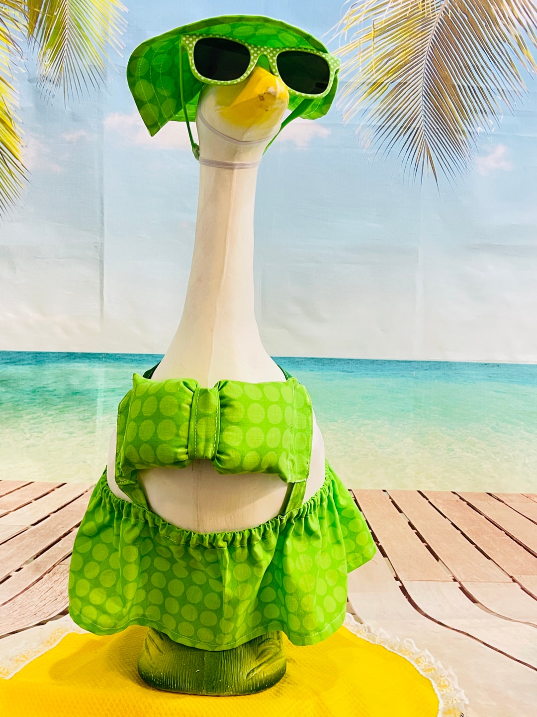 Goose Bikini/summer Swim Outfit/large Bikini Goose Outfit/garden Goose