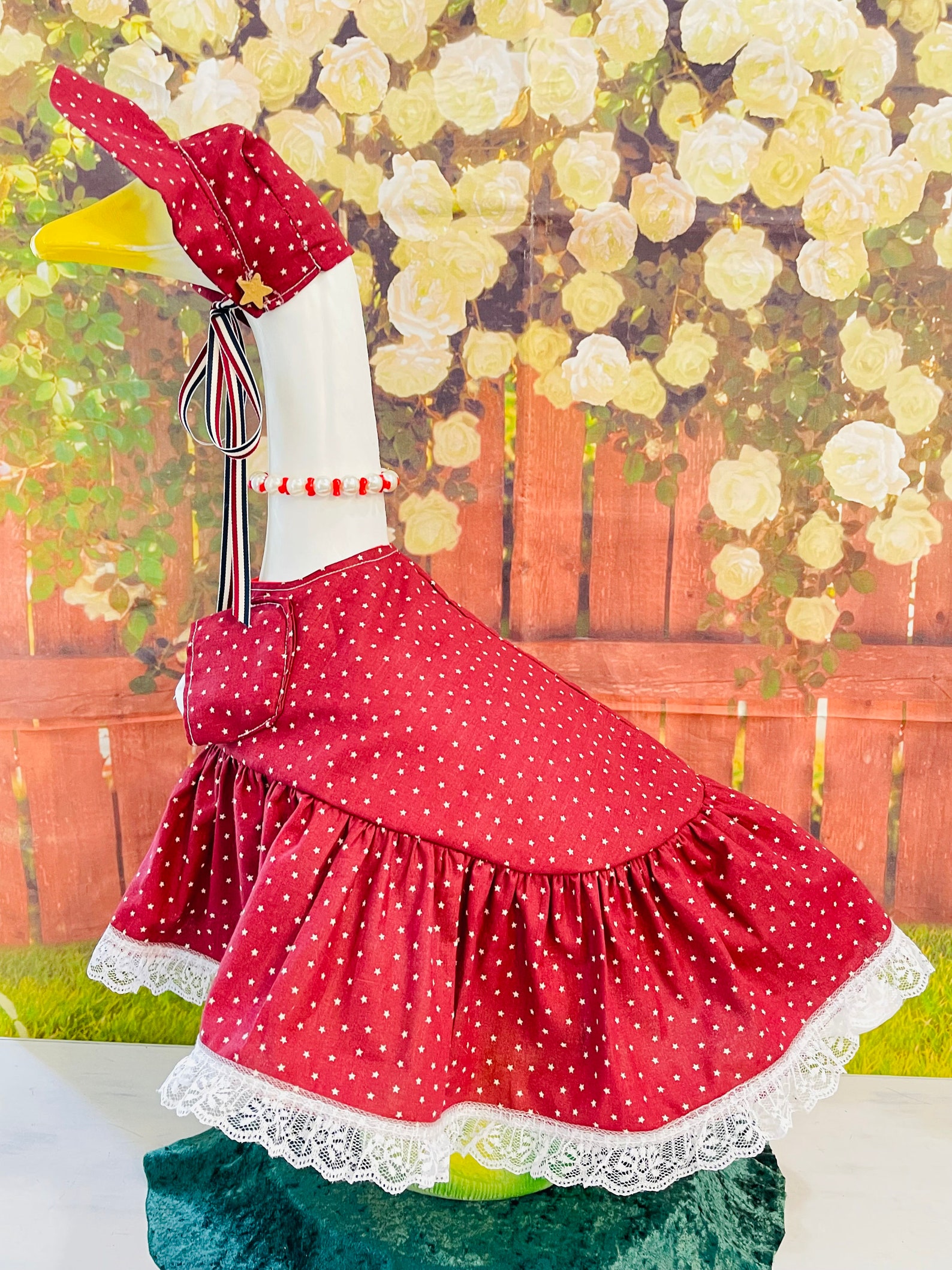 Independence Day Garden Goose Outfit/lawn Goose Clothes/ Etsy