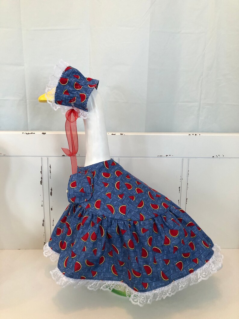 Garden Goose/Lawn Goose Clothes/ Summer goose outfit/ Concrete Etsy