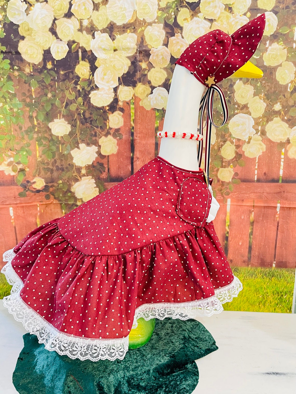 Independence Day Garden Goose Outfit/lawn Goose Clothes/ Etsy