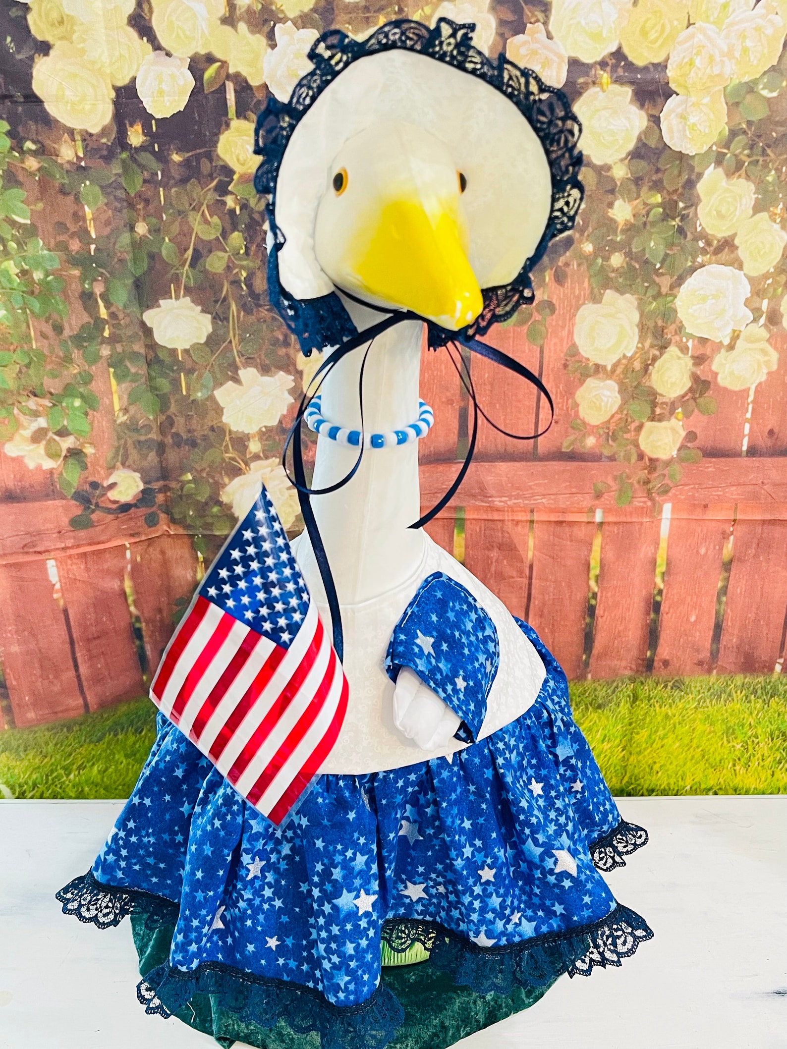 Independence Day Garden Goose Outfit/lawn Goose Clothes/ 4th Etsy