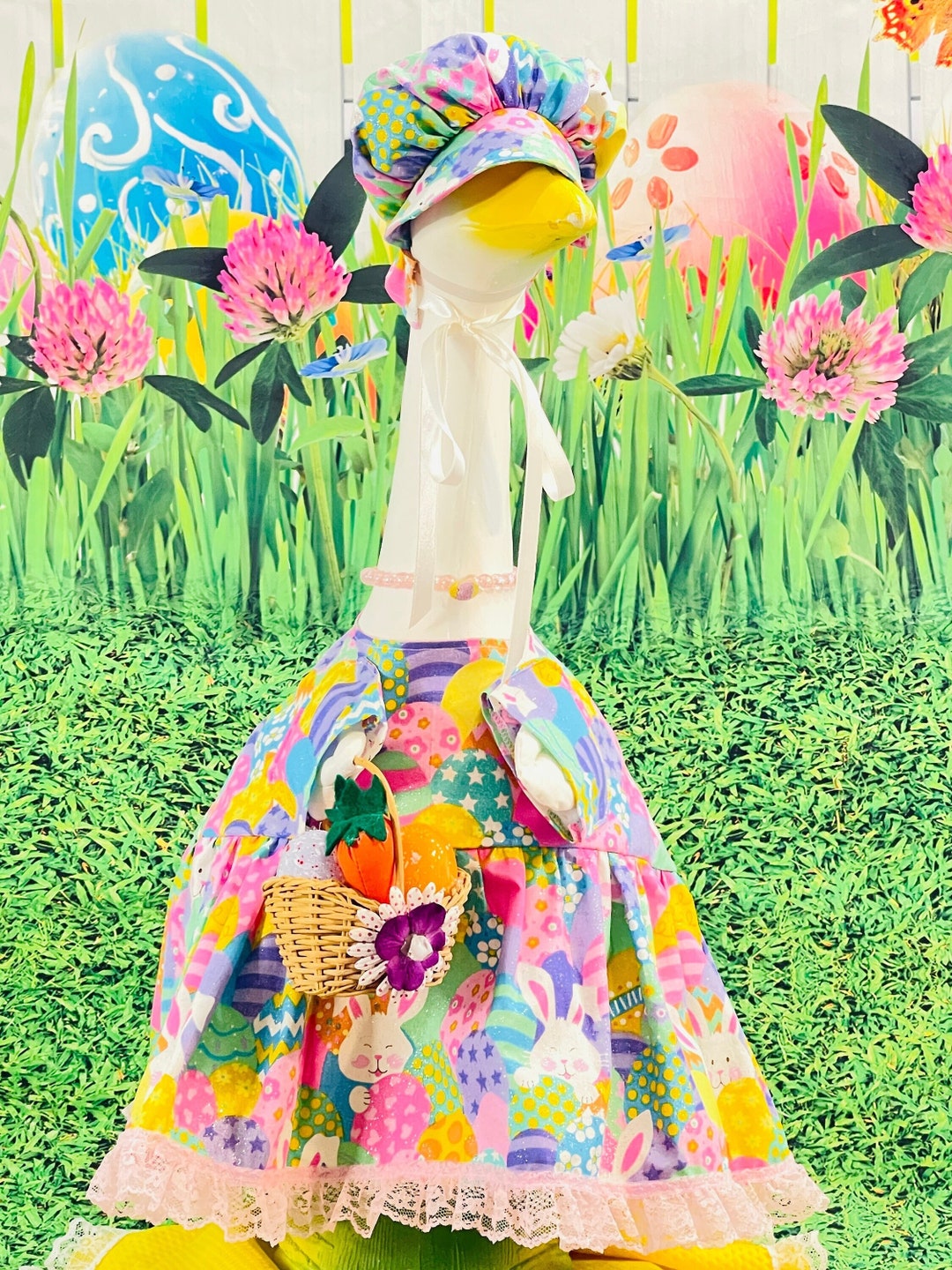 Easter Goose Outfit/lawn Garden Goose/goose Outfits/large Goose Outfit