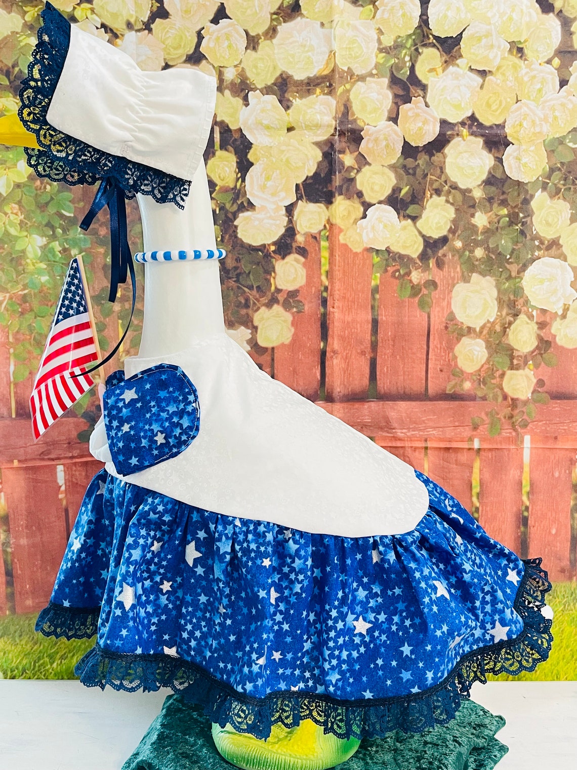 Independence Day Garden Goose Outfit/lawn Goose Clothes/ 4th Etsy