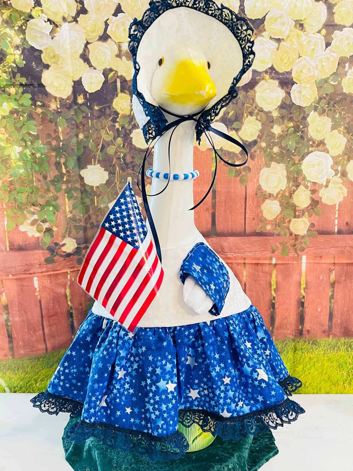Independence Day Garden Goose Outfit/lawn Goose Clothes/ 4th Etsy