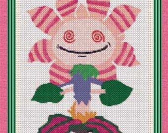 royal hypno flower plush