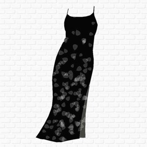 DIY XL summer dress, sewing PDF pattern made in full size for print on A4 paper.