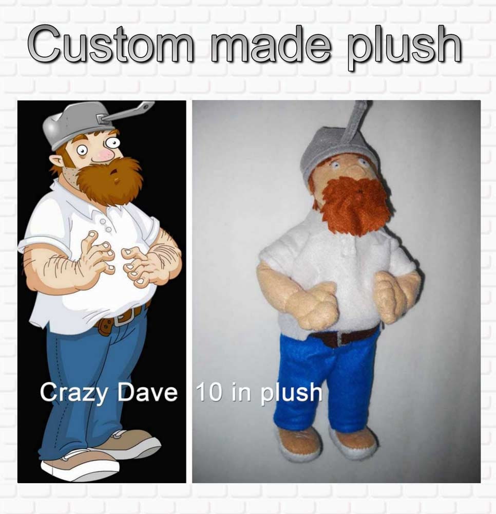 Crazy dave best sale plush