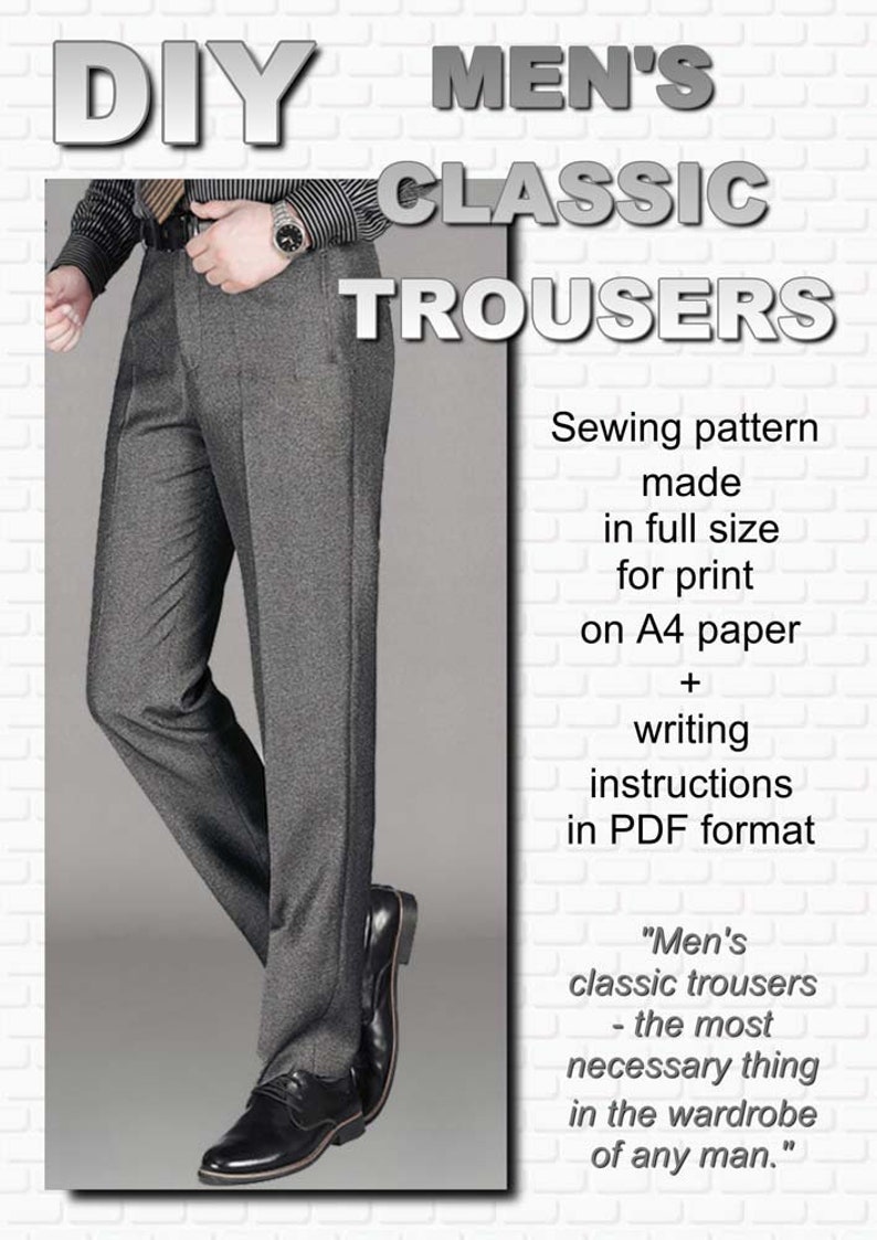 MEN'S PANTS PATTERN