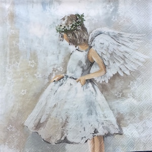 Tovaglioli di carta per decoupage - 4 pz - Ephemera, Scrapbooking, Creazione di biglietti, Collage, Arte e artigianato alterati