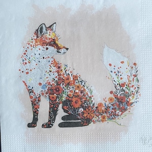 Servilletas de papel - Efímeras para decoupage, fabricación de tarjetas, collage y manualidades - Juego de 4 - Cóctel